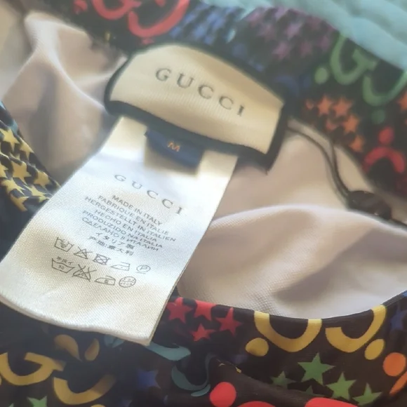 Gucci Colorful Star Logo Shorts